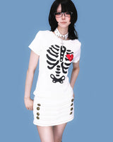 napoleon button skirt-shorts (치마바지)