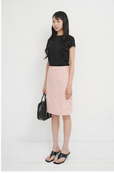 Darlene Mid Skirt Light Pink
