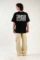 TIME ロゴTシャツ (BLACK)