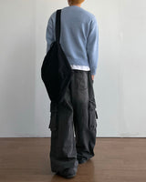 Unit Cargo Denim Pants