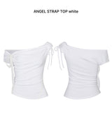 ANGEL STRAP TOP white