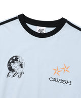 グローブ フットボール LS TEE ブルー(CV2FSUT552A)