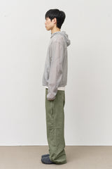 Cone Dyeing Zipper Pants