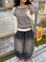 side pintuck pants