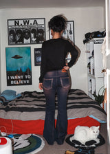 MP WASHED BOOTSCUT JEANS INDIGO