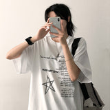 Tring Oversized Fit Star Short Sleeve T-shirt