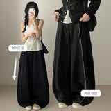Back Banding ✨ Easy Pintuck Wide Banding Pants
