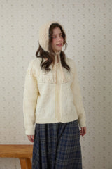 VINTAGE LONG CHECK GATHER SKIRT