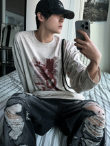 タイムマーガレット長袖Tシャツ