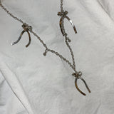 3-ribbon trudy Necklace