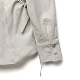 [LINE] Circle String Wrinkle Shirt (2colors)