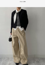 Seasoning Tweed Short Jacket