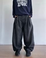 Mob Pintuck denim pants 2C