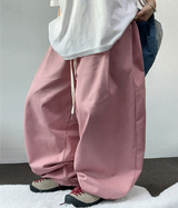 クリームパールコットンバルーンパンツ💓🖤🤍🩵🍰5カラー