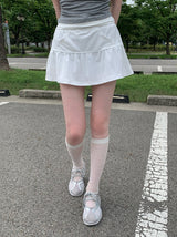 Nose Pocket Training Flare Mini Skirt