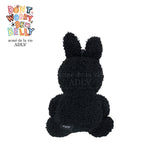 24FW FUZZY RABBIT BELLY KEYRING BLACK