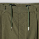 Kiku Ice Linen Two-Tuck Slacks