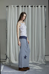 STRIPE LONG SKIRT