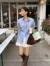 [MADE] Forn frill banding skirt