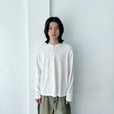 Vintage Mature Classic Button Boxy Casual Top
