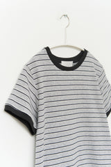 (W) Pesto Striped Top
