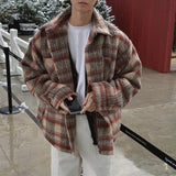 3 TAP Hairy Wool Check Jacket (2color)