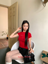 レッドライク半袖Tシャツ