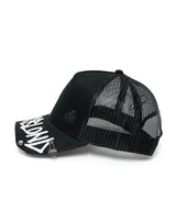 BBD Graffiti Logo Trucker Mesh Cap (Black)