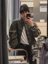 Mauve Washed Short Field Jacket