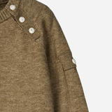 Bis Diagonal Button Knit