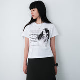 へースpfpクロップTシャツ [White]