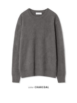 [UNISEX] Cloudy Season Overfit Angora Crewneck Long Sleeve Knit (7 colors)