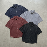 Retro Faded Textured Shirt