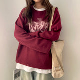 Zabel Brush Raglan Napping Long Sleeve Tee