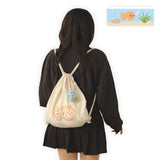 String Backpack - Fish