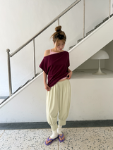  easy shirring capripants 