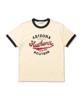 Essential Standard Short-Sleeve Ringer T-Shirt Arizona Cream