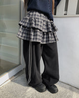 リモフリーストラックワイドパンツ