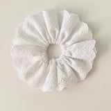 lace flower scrunchie(pointed flower)