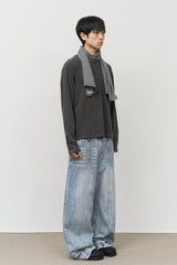 Windy Checked Muffler