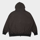 Overfit Zip-up Hood T-shirt