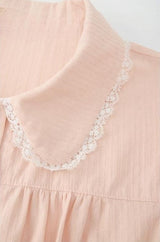 Ruffleberry Lace Puff Blouse 232195008