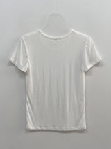 Tencel Round Short Sleeve T-shirt