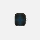 サンビームケース_オレンジブラック(airpods)