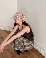 [ORIGINAL] Ber-a Ribbon Halterneck Sleeveless
