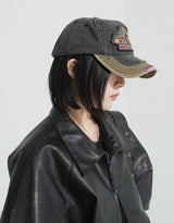 NY LC pigment denim ball cap