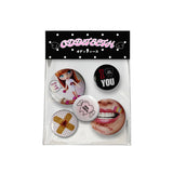 ODDiTEETH ピンボタンセット (5ea) ver2