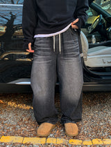  Mile Wash Carpenter Banded Denim