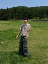 Washed Dual Pocket Pants – S, M, L (3 Colors)
