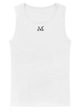 DETAIL U-NECK SIGNATURE SLEEVELESS (2color)